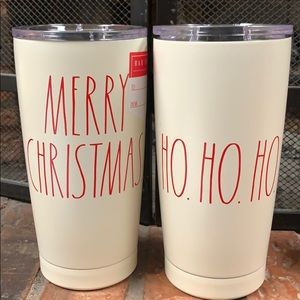 Rae Dunn travel mug set